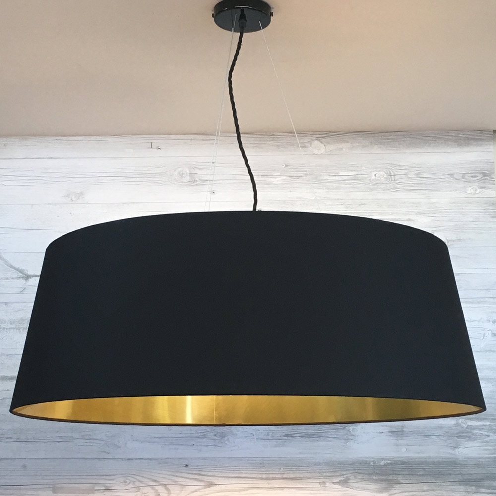 Extra Large Lampshade Black